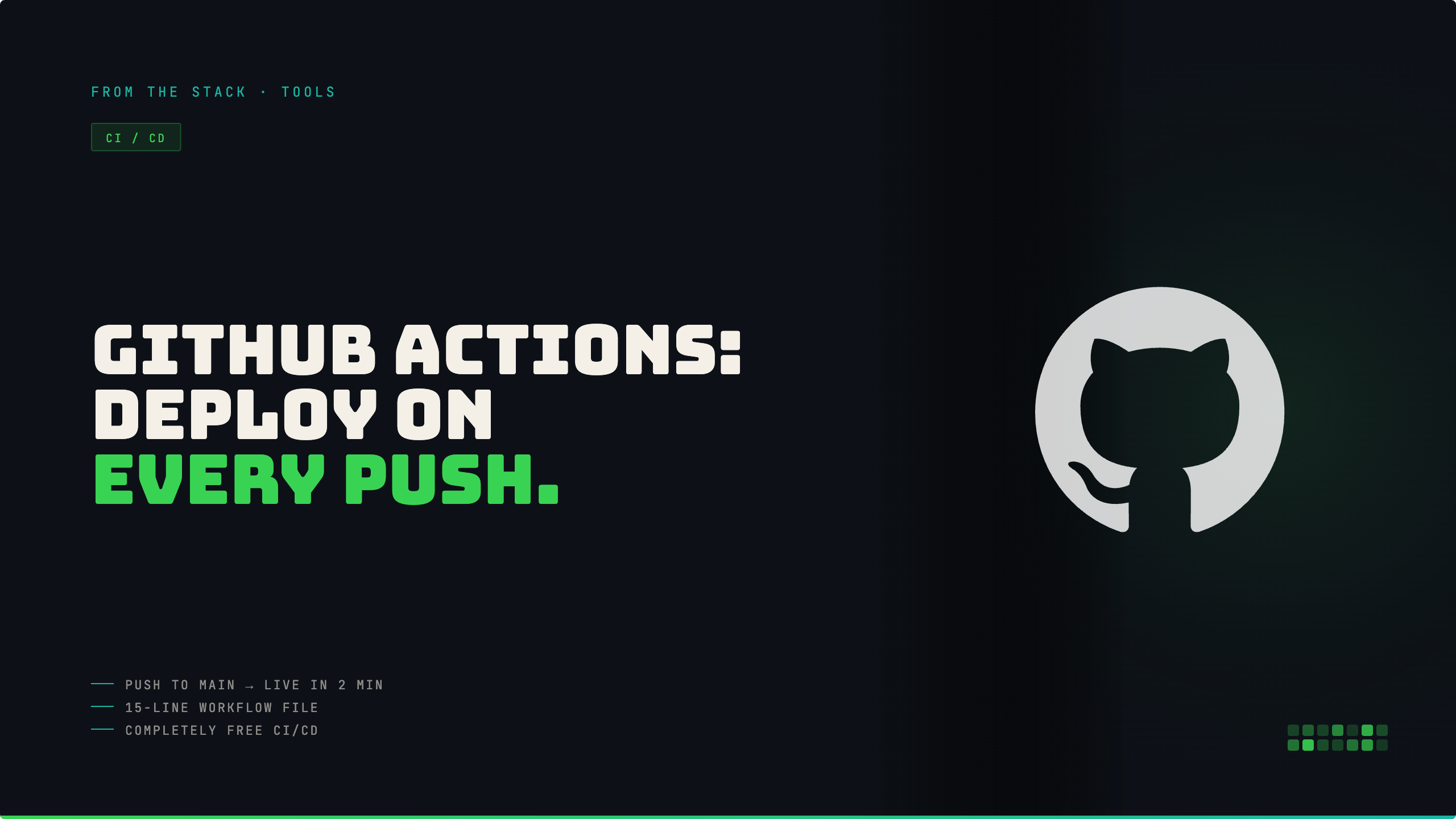 github + github actions: how we deploy a static design system site for free