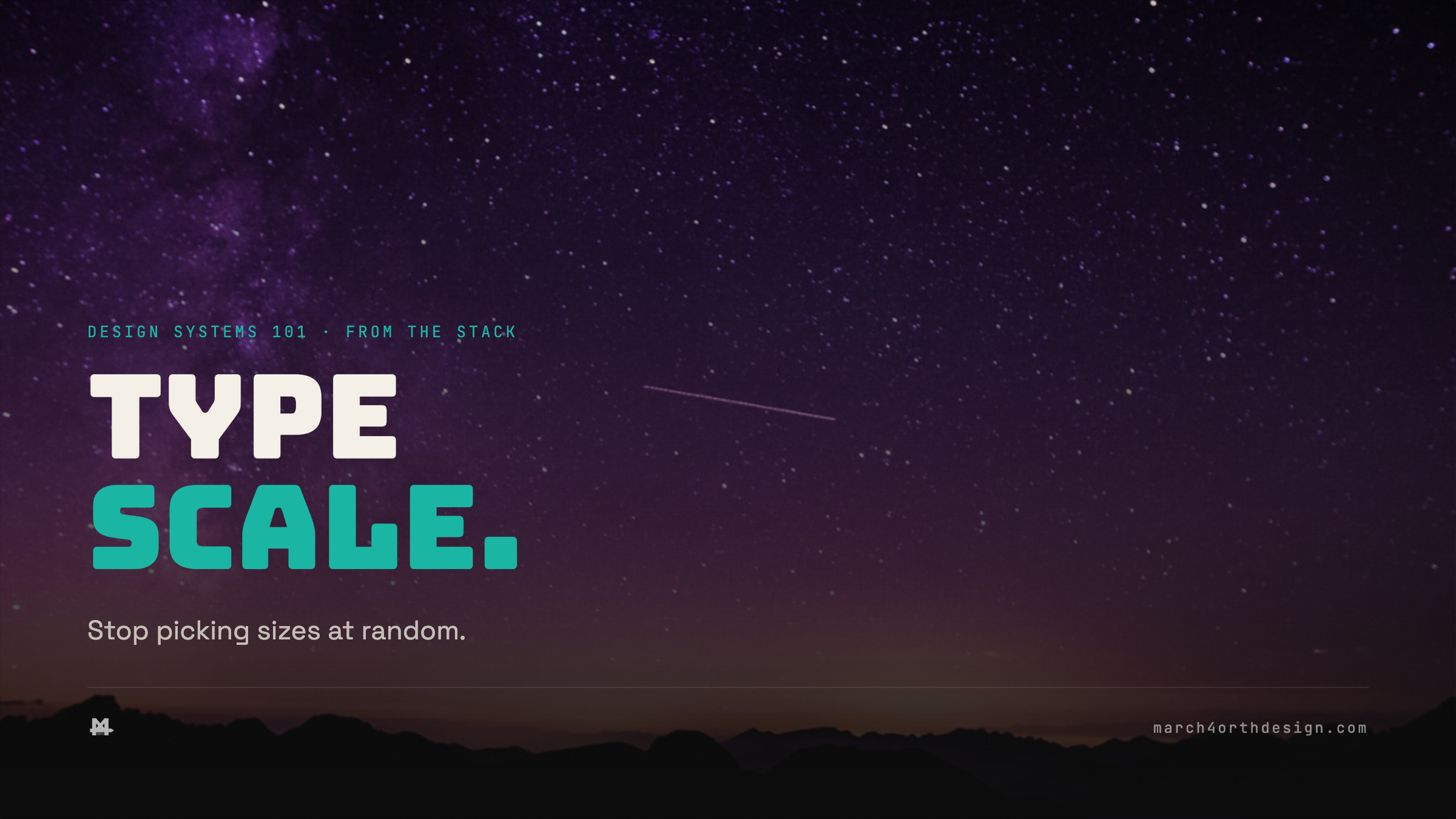 type scale
